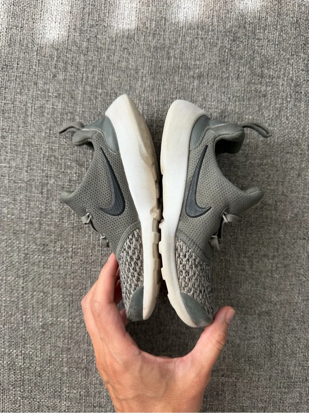 Nike RT Live Gray Slip-On Athletic Sneakers Toddler size 10C